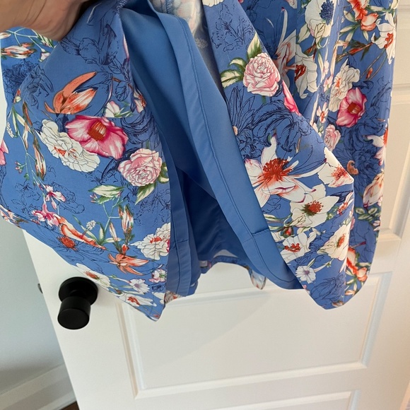 Cleo Petite Floral Sleeveless Cotton Dress - Picture 5 of 12